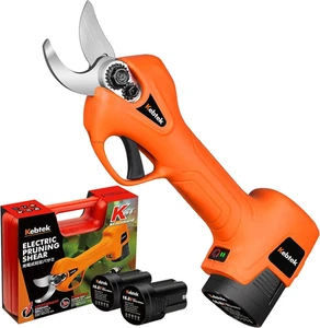 Pruning Shear Battery Powered, Kebtek Electric Pruning Shears Cordless Portab... - Picture 1 of 12