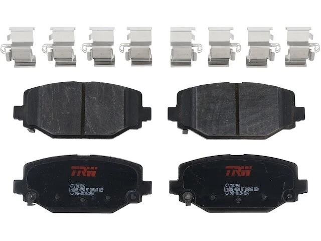 后刹车片套装适用于 2012 - 2015 Ram C/V 2013 2014 YW874HW — 第 1/1 张图片