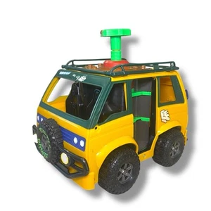 2024 TMNT Pizza Fire Van Playmates Schildkröte Kraftfahrzeug Spielzeug - Bild 1 von 8