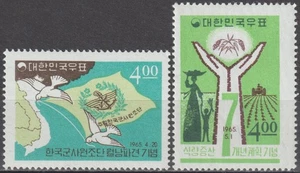EDSROOM-21154 Korea 469-470 MNH 1965 Complete - Picture 1 of 1