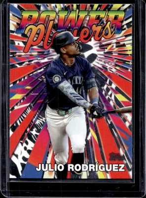 2025 Topps Julio Rodriguez Power Players #PP-15 Mariners - Image 1 of 2
