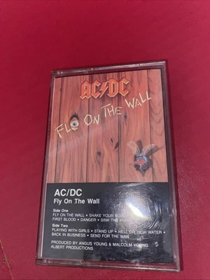 ac/dc fly on the wall cassette - Image 1 of 3
