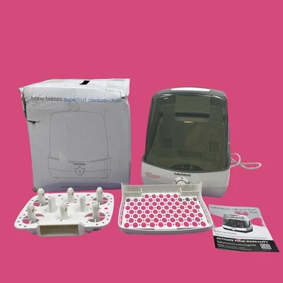 Baby Brezza супербыстрый 10 минут стерилизатор и сушилка белый #BU1550 (TC) - Изображение 1 из 4