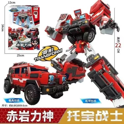 Tobot V WLD CHIEF Explorer Jeep Suv Transform Robot Car Tokey Toy Action Figure  - Image 1 of 4