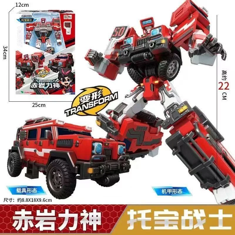 Tobot V WLD Chief Explorer Jeep SUV Transforming Robot Car Action Figure Toy - Image 1 of 4