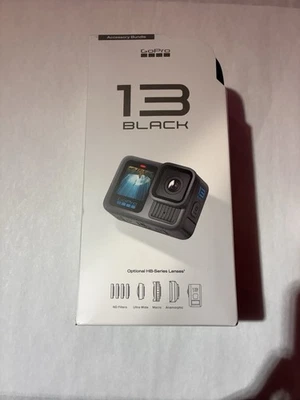 GoPro HERO13 Black Action Camera With 64GB Micro SD Card & Case - Black  - Image 1 of 4