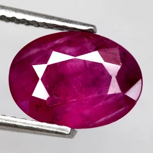 2.26Ct. Natural Gemstone Ruby Pinkish Red Color Oval Unheated Tanzania Ravishing - Picture 1 of 7