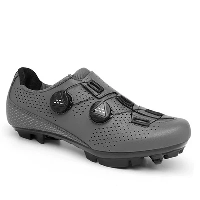 Zapatos de ciclismo de montaña al aire libre para hombre bloqueo de velocidad planos carreras MTB bicicleta zapatillas Foto 1 de 4