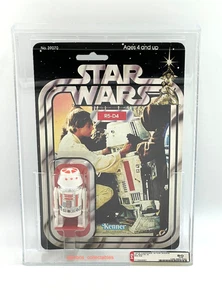 STAR WARS R5-D4 AFA GRADED FIGURE 21 BACK 1979 KENNER - Picture 1 of 18