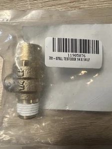 Febco 781-075LL Prüfhahn 1/4 Zoll m x 1/4 Zoll F, bleifrei - Bild 1 von 2