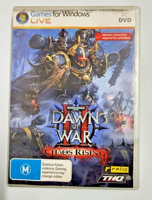 Dawn of War - Chaos Rising - PC DVD Game - THQ -Made in Australia - AC - 2010 - Image 1 of 4