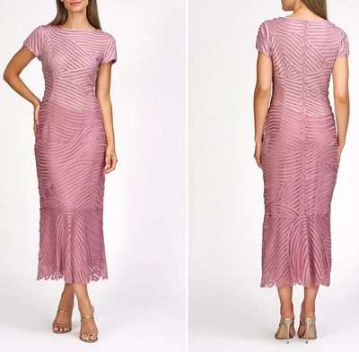 JS Collections Julianna Soutache Cocktail Dress  Sz 4  $328  *1800 - Image 1 of 4