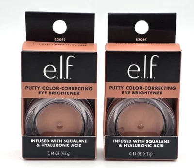 2x e.l.f. Putty Color-Correcting Eye Brightener Under-eye & Primer Tan/Deep - Image 1 of 4