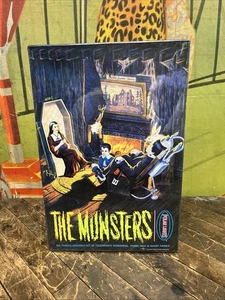 VINTAGE 1997 POLAR LIGHTS THE MUNSTERS MODEL KIT FIGURE HORROR UNIVERSAL MONSTER - Picture 1 of 21