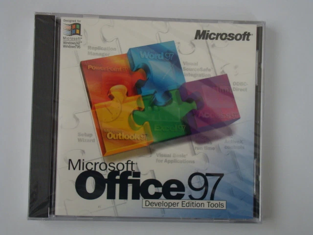 Microsoft Office 97 Developer Edition Tools (sealed retail jewel case) - Image 1 of 2