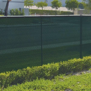 6x50 ft Green Privacy Fence Screen Garden Yard Windscreen Mesh Shade Cover - Picture 1 of 10