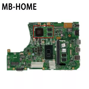 Placa madre X556UJ X556UV GT920M GT940M I3 I5 I7 para ASUS X556UB X556UQ X556U - Imagen 1 de 4