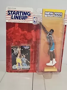 1994 NBA Starting Lineup Alonzo Mourning Charlotte Hornets Action Figure - Picture 1 of 9