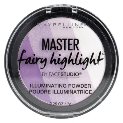 Polvo púrpura iluminador Maybelline Face Studio Master Fairy Highlight Foto 1 de 3