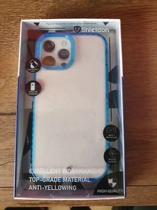 SHIELDON CASE FOR IPHONE 13 Mini 5.4 Blue Shockproof Case With Screeprotector - Zdjęcie 1 z 4