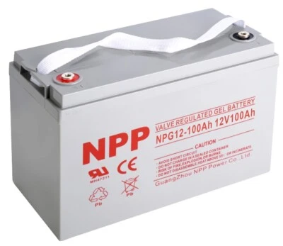 NPP NPG12-100Ah 12V 100Ah Gel Rechargeable Battery For Solar,Marine,RV