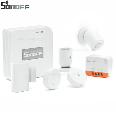 SONOFF Zigbee Gateway Smart Schalter Temperatur Feuchtigkeits Tür Fenster Sensor - Bild 1 von 4