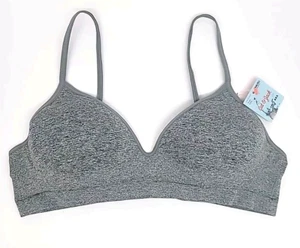 Cat & Jack Size 36A Girls Heather Gray Lightly Lined Wire Free Bra - Picture 1 of 6