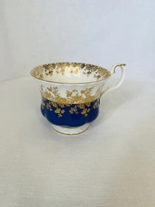Royal Albert Tea Cup, Regal Series, Blue, Bone China - Picture 1 of 3