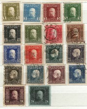 BOSNIA ERZEGOVINA 1912 Franz Joseph I - 18 valori nuovi e usati