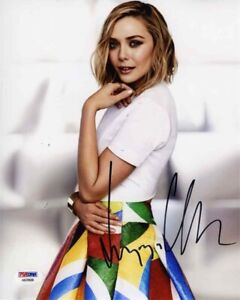 Elizabeth Olsen Autographed Signed 8x10 Photo Certified Authentic PSA/DNA COA