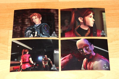 1998 Resident Evil Wildstorm Trading Card Capcom Claire Leon Zombie C07 08 09 10 - Image 1 of 4