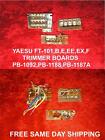 Yaesu Ft-101,B,E,Ee,Ex,F Pb-1092/ Pb-1188/ Pb-1187/ Trimmer Capacitor Boards