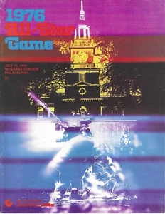 1976 MLB ALL STAR GAME - 7/13/1976 - Official Game Program - AUTHENTIC - Picture 1 of 1