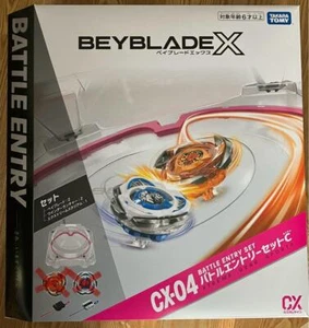Takara Tomy Beyblade X CX-04 Battle Entry Set C Complete set Gear Sport JPN - Picture 1 of 6