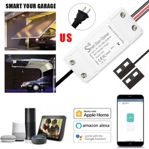 For HomeKit Alexa Google Assistant No Hub Smart Garage Door Opener Remote - Picture 1 of 30
