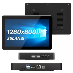 8" Touch Screen Tablet Windows 10 Mini Computer Intel N4200 4GB+64GB Wifi BT PC - Picture 1 of 7