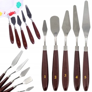 painting knife painting spatula 5 pieces Paint Spatula Acrylic Painting Artist Palettes Knives - Picture 1 of 7