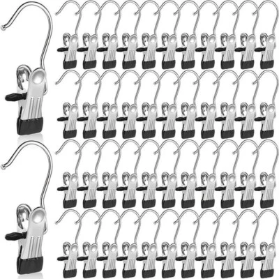 COMPLETESHOPFITTINGS SINGLE CLIP Metal HANGER (pack of 100,200,500,1000)