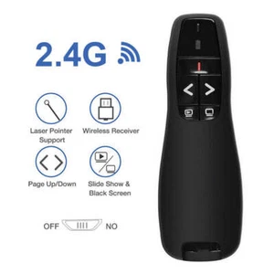Télécommande Présentateur Sans Fil Laser 2,4GHz PowerPoint Présentation~ - Photo 1/6