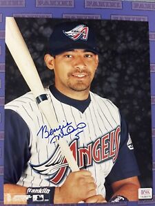 BENGIE MOLINA CALIFORNIA ANGELS SIGNED AUTOGRAPHED 8X10 PHOTO PSA/DNA AUTHENTIC