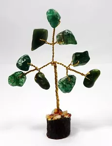 Natural Precious Pocket Green Aventurine Tree Polished Chips Gems 26.70 Ct - Picture 1 of 4
