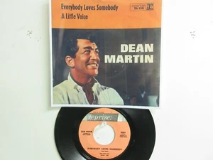 💥' DEAN MARTIN ' HIT 45 + PICTURE  [EVERYBODY LOVES SOMEBODY] # 1 Hit !  1964💥 - Picture 1 of 6