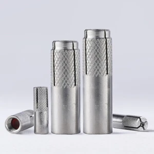 Innengewindehülse Innengewindeanker Edelstahl A2 Rostfre M6 M8 M10 M12 M16 - Bild 1 von 7