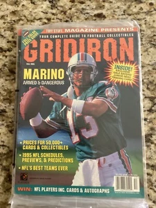 Fall 1995 Tuff Stuff Gridiron Magazine Price Guide Dan Marino Sealed Dolphins - Picture 1 of 1