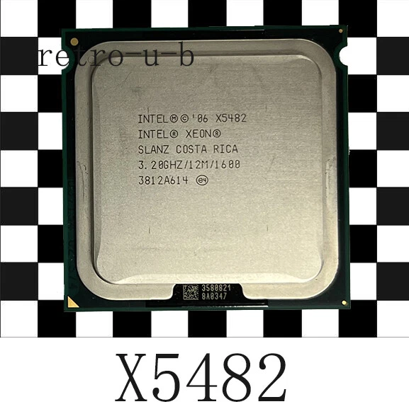 Intel Xeon X5482 Quad-Core LGA771 SLANZ (CO) 3.2GHz 12M 1600MHz CPU Processor - Image 1 of 1