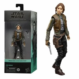 FIGURA DE ACCIÓN STAR WARS THE BLACK SERIES ROGUE ONE JYN ERSO 6 PULGADAS - Imagen 1 de 9