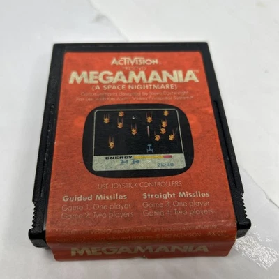 Atari 2600 Megamania (Atari 2600, 1982) Cart Only Tested - Image 1 of 3