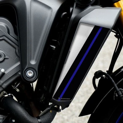 Autocollant 3d moto Laterales Radiateur Yamaha Mt 09 SP 2024 2025 Compatibles - Photo 1/2