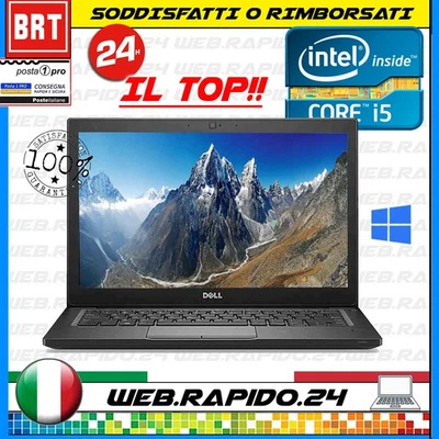 NOTEBOOK DELL LATITUDE 7300 13.3" INTEL I5-8265U RAM 8GB SSD HDD FHD WIN11 - Immagine 1 di 4