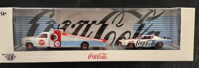 M2 Machines Chase. COCA-COLA 1974 Dodge Truck & 1971 Dodge Charger Custom - Image 1 of 4